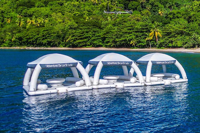 Aqua Bikini Brunch in St. Lucia - What happens during the two-hour visit