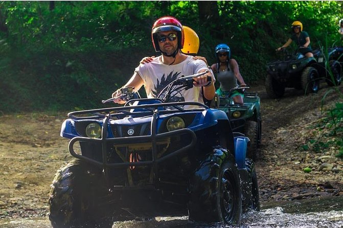 ATV Adventure in St Lucia - River crossings add the excitement