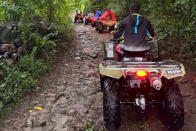 ATV Rainforest Adventure in St. Lucia - Reaching the coast and the Beach Adventure views