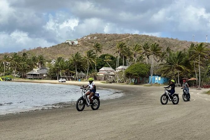 Cap Estate E-Bike Tours - Passing the Sandals Golf Course