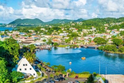 Guided City Architecture and Castries Market Tour