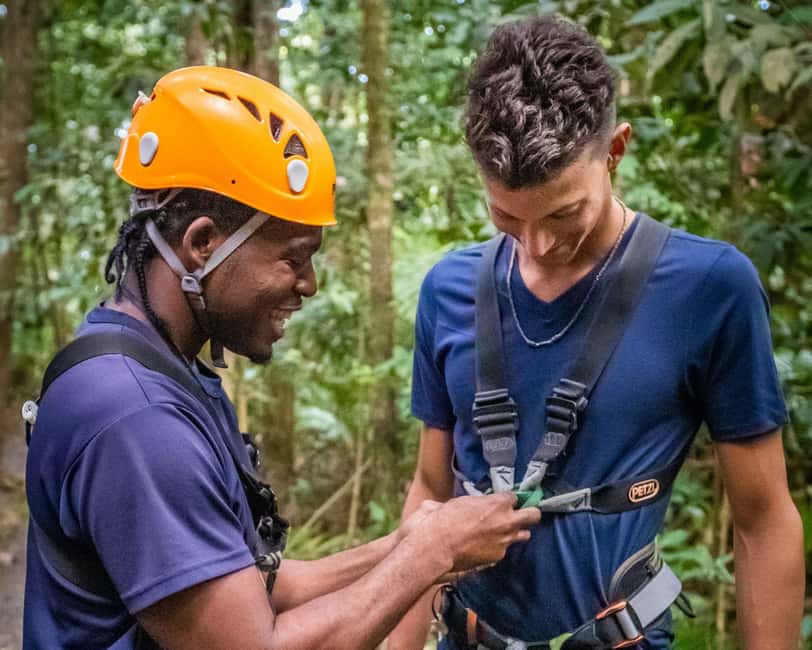 Castries, St. Lucia - Adrenaline Zipline - Who will enjoy this zipline most?