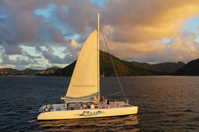 Champagne Sunset Sail in St. Lucia - The transfer can make or break the evening