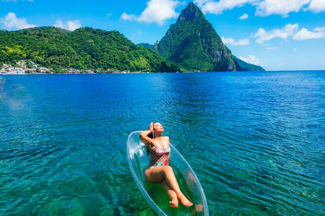 Clear Kayak Drone Photoshoot in St. Lucia - Why This Soufrière Setting Works So Well