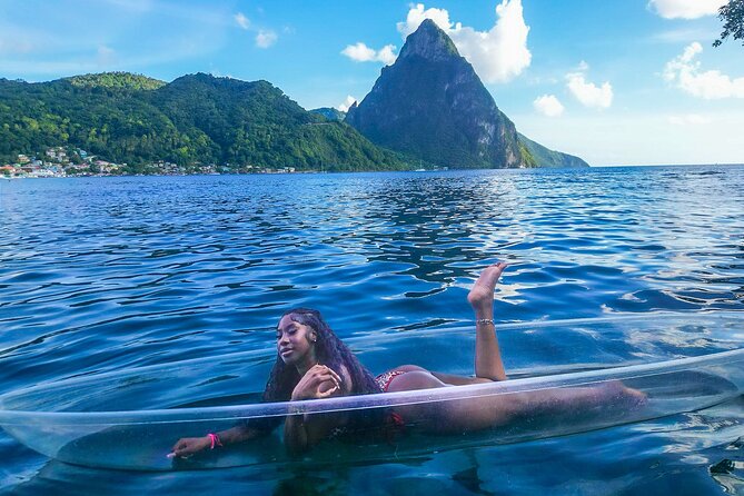 Clear Kayak Drone Photoshoot in St. Lucia - Who Will Enjoy This Most