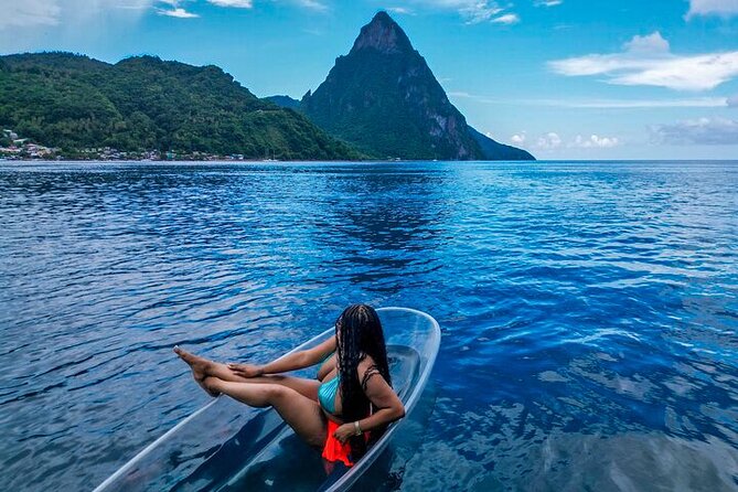 Clear Kayak Drone Photoshoot in St. Lucia - The Main Strength: Friendly Direction