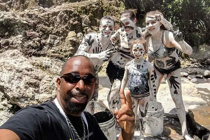 Cruise Ship Excursions with Dannyboy & Co. - Sulphur Springs and the volcanic mud baths