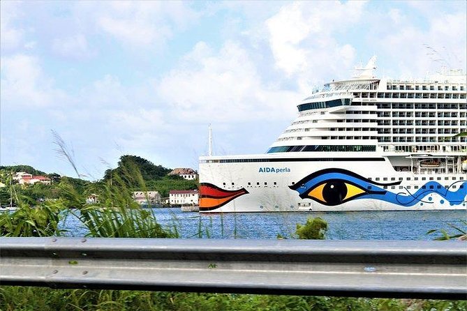 Cruise Ship - On Island for a Day Excursion - The Pitons: A Fast, Powerful First View