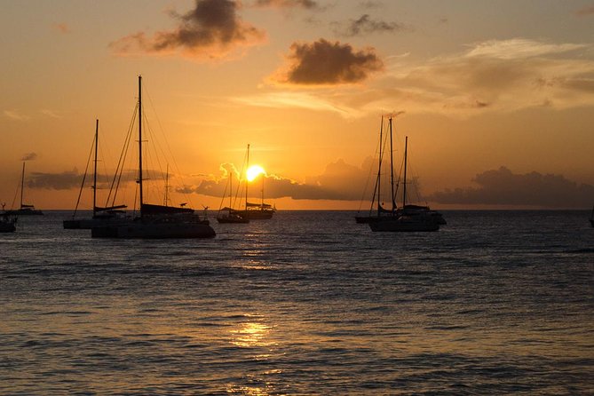 Cruise Sunset Party in Castries - The 4:45 pm pickup and ride to the harbor