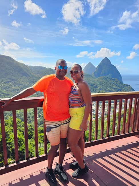 Customized St Lucian Private Island Tour - Soufriere, the drive-through volcano, and the mud bath