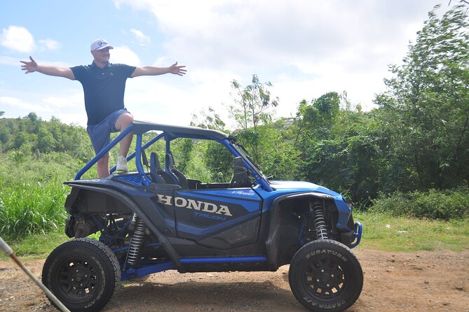 Drive and Fly - Buggy and Zipline - Starting On Four Wheels In The Rainforest