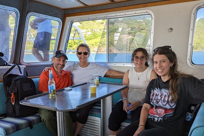 Ferry Transfer from Resorts in St. Lucia to Hewanorra Airport - The Pitons provide the main photo stop