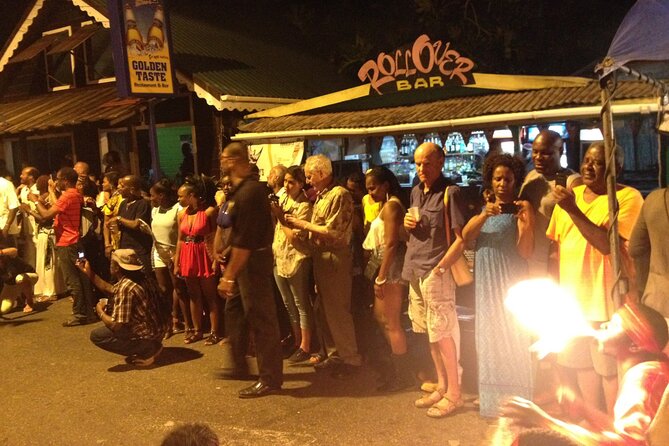 Friday Night Street Party in St. Lucia - Rum punch, Piton beer, and the late-night music