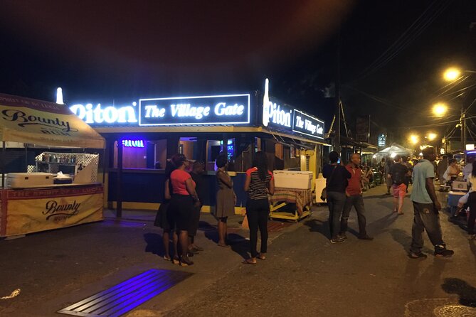 Friday Night Street Party in St. Lucia - Crowds, pavement, and practical comfort