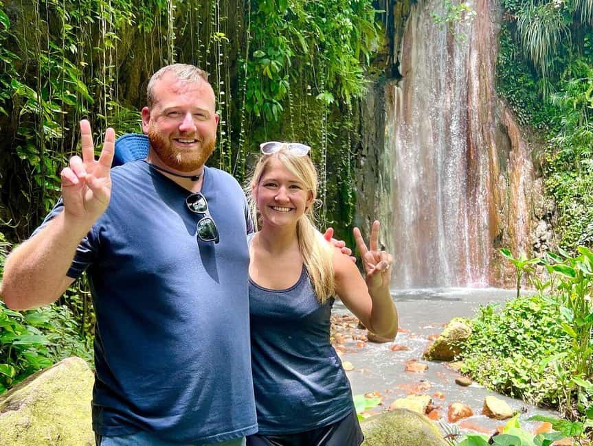 From Castries: St.Lucia Island Guided Tour - Sulphur Springs and the mud bath
