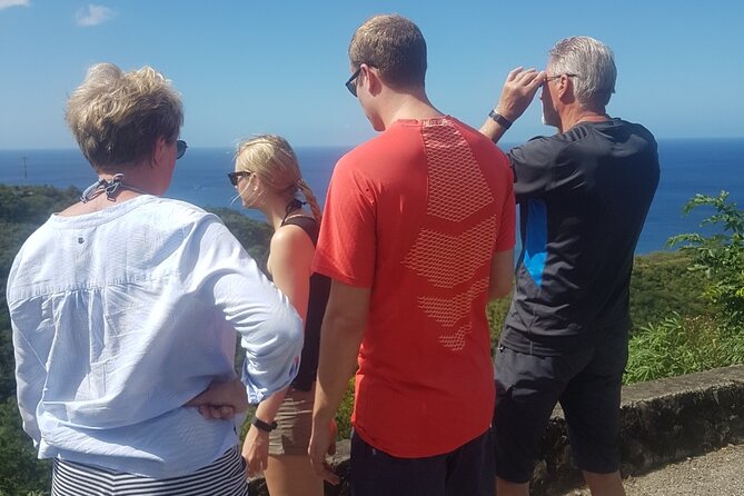 Hewanorra private Airport Transfer - Water, local beer, and the first taste of St. Lucia