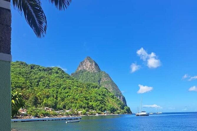Island Experience Tour in St. Lucia - The Pitons arrive as a quick but memorable photo stop