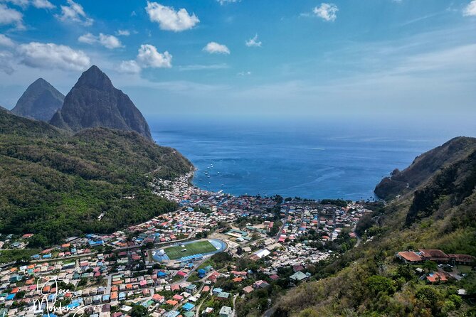 Lunch break,Mud Bath,Water Fall & beach break group tour - Why this St. Lucia tour works well in a short day
