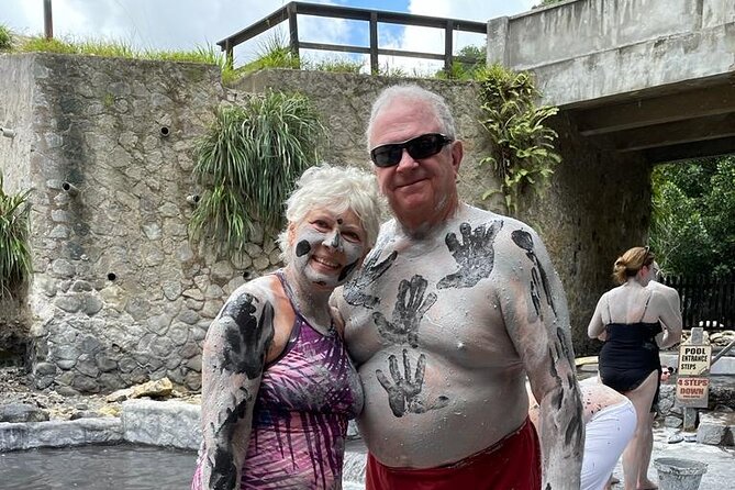 Lunch break,Mud Bath,Water Fall & beach break group tour - Soufrière brings the big attractions together