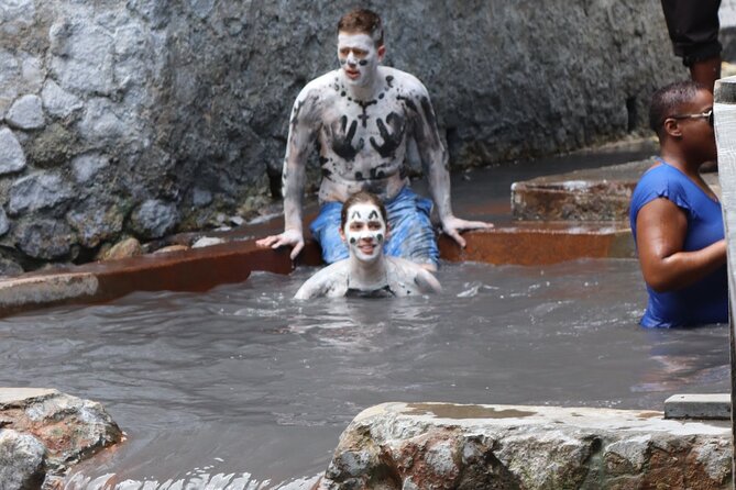 LUNCH INCLUSIVE Mud Baths, Waterfall & Tet Paul Nature Trail - Piton Falls and the warm-water bathing stop