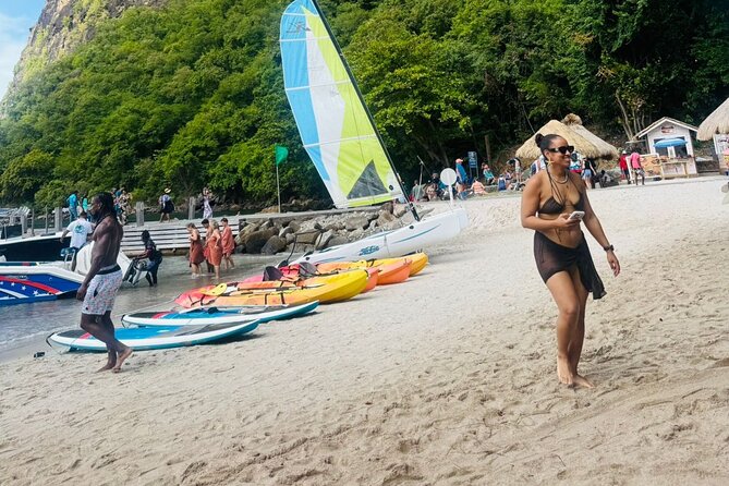 Mud bath and Waterfall with Snorkeling at Sugar beach - A Creole lunch that adds local flavor