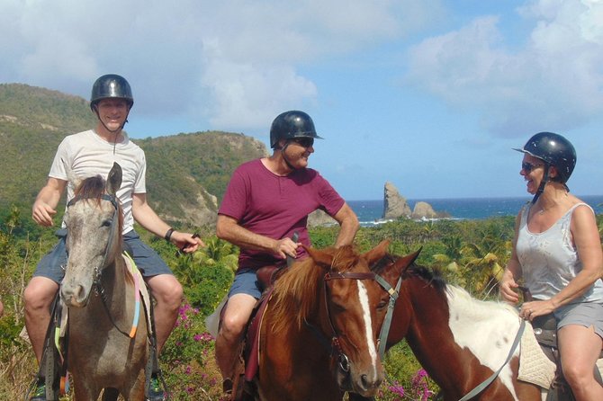 Nature & Historical Horseback Riding Tours St. Lucia - From Cap Estate to Fond d’Or Bay