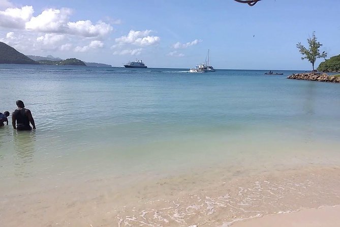 Pigeon Island Beach Shuttle Roundtrip - A simple ride to one of St. Lucia’s best-known beaches
