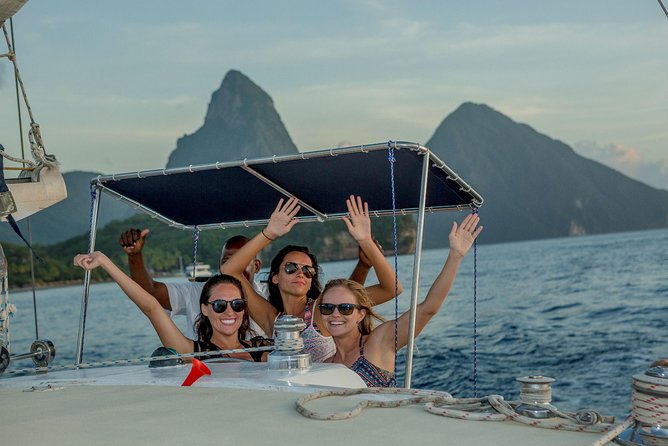 Piton Sunset Snorkel Cruise St. Lucia From Castries - Crew service and boat comfort