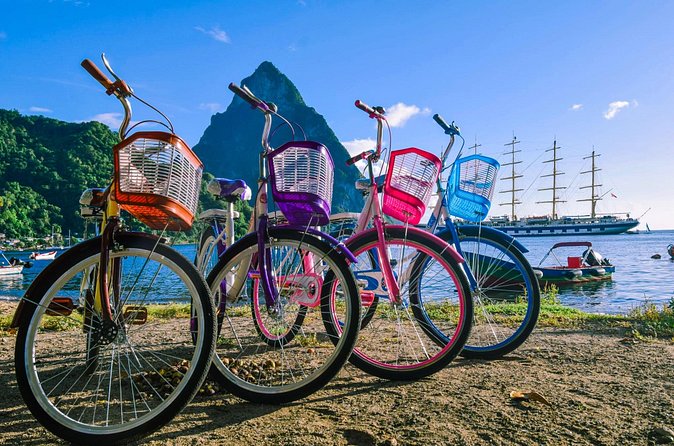 Pitons View Bike Ride and Local Culture: A Soufriere Adventure - Returning through town and stopping at Shabba’s Spot