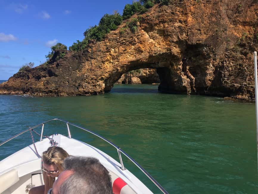 Private Boat to Soufriere, Mud Bath & Waterfall Experience - Sugar Beach or Anse Chastanet for the final swim