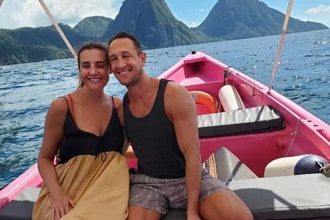 Private Boat Tour:St.Lucia private charter - Sulphur Springs and the optional mud bath