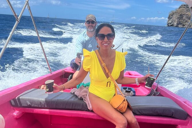 Private Boat Tour:St.Lucia private charter - The Tunnel of Love and St. Lucia’s movie connection