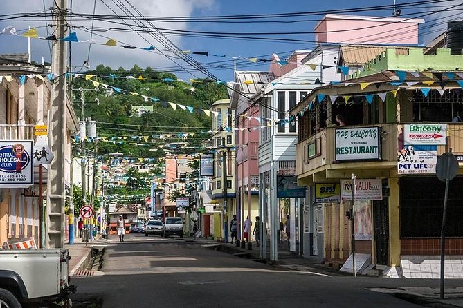 Private Castries or Shopping Tour/Transfers - Dining and a taste of St Lucian life