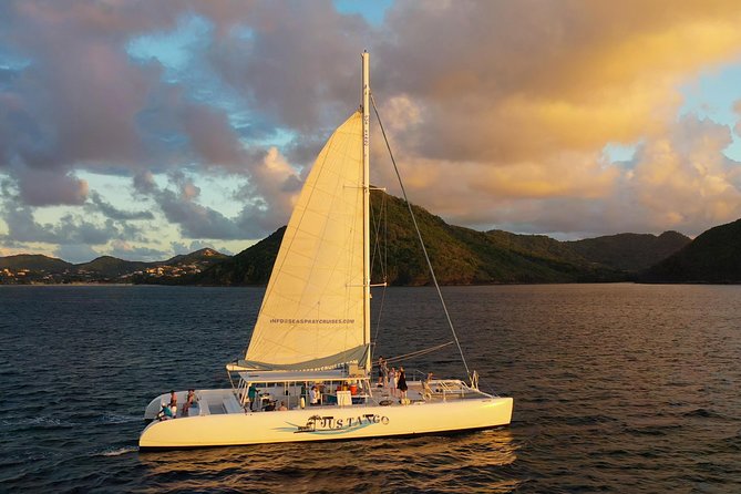 Private Catamaran Sunset Cruise from St Lucia for Up to 15 Guests - Key points to know before you book