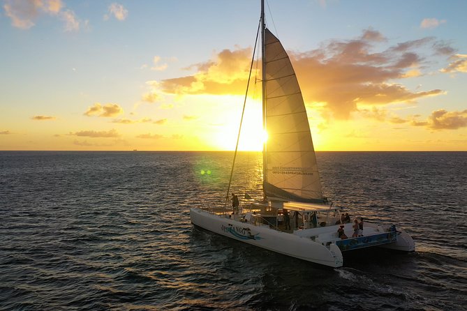 Private Catamaran Sunset Cruise from St Lucia for Up to 15 Guests - A private sail from Rodney Bay at 5:00 pm