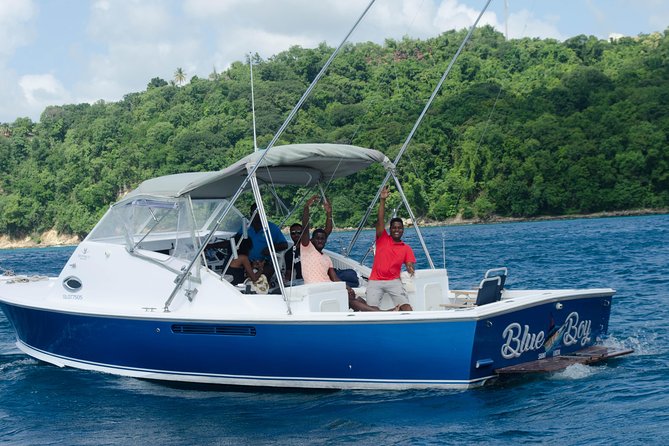 Private Custom Coastal Cruise St. Lucia Half Day - Anse Cochon for swimming and snorkeling