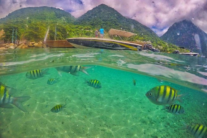 Private Custom Coastal Cruise St. Lucia Half Day - Passing through Marigot Bay