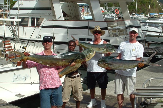 Private Fishing in St Lucia Charters - Timing the charter around a cruise stop