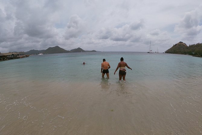 Private Northern Boat Tour- Castries To Rodney Bay or Rodney Bay to Marigot Bay - Reduit Beach: the long stop and the biggest question