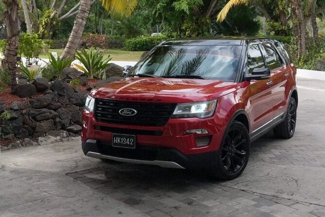 Private Round Trip Airport (UVF) Transfer: Luxury SUV - The return to UVF is where the service earns its keep