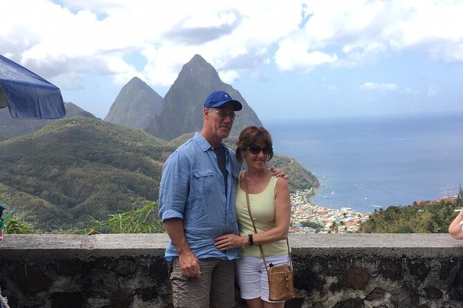 Private Saint Lucia Departure Tour - Marigot Bay brings the big Caribbean view