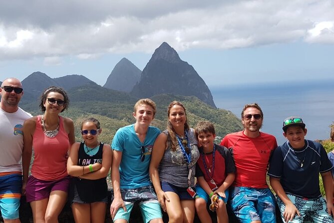 Private St Lucia Cruise Ship Excursion - Toraille Waterfall in the rainforest