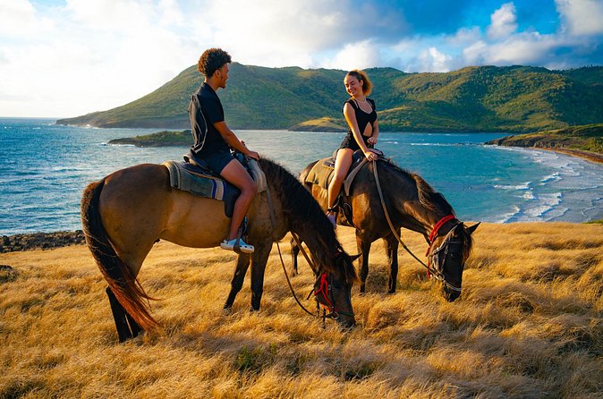 Private Sunrise Horseback Beach Ride with Sandy Hoofs St. Lucia - Watching St. Lucia wake up from the saddle