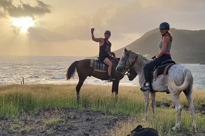 Private Sunrise Horseback Beach Ride with Sandy Hoofs St. Lucia - How the two-hour route feels in practice