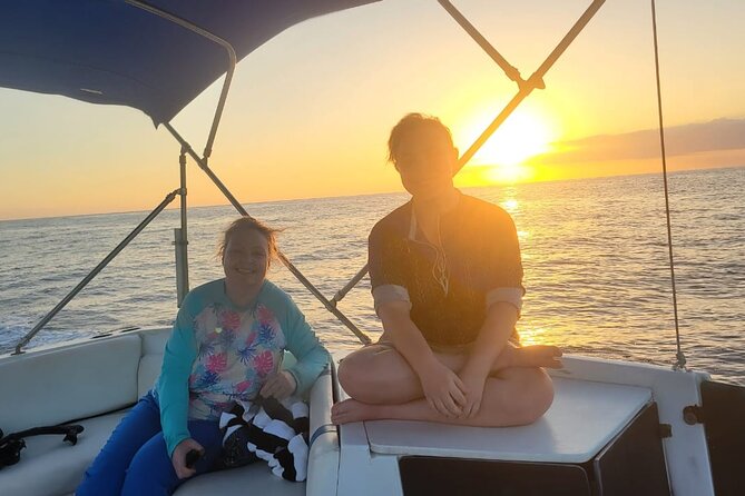 Private Sunset and Snorkel Cruise - Sunset, rum punch, and the return cruise