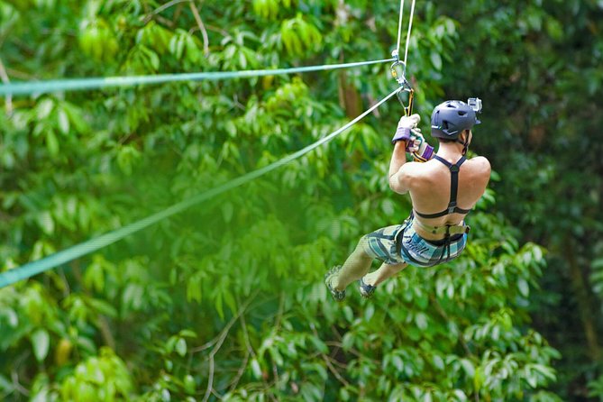 Rainforest Canopy Adventure from Vieux Fort or North Island, St Lucia - Who will enjoy this most