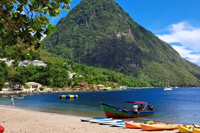 Relaxing Pigeon Island Beach Day Group Tour - Passing through Castries, St Lucia’s capital