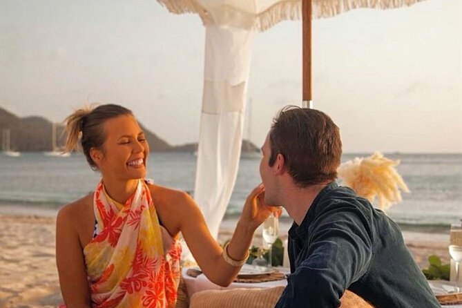 Saint Lucia Private Cabana Sunset Soirée Beach Picnic - What $100 per person really buys