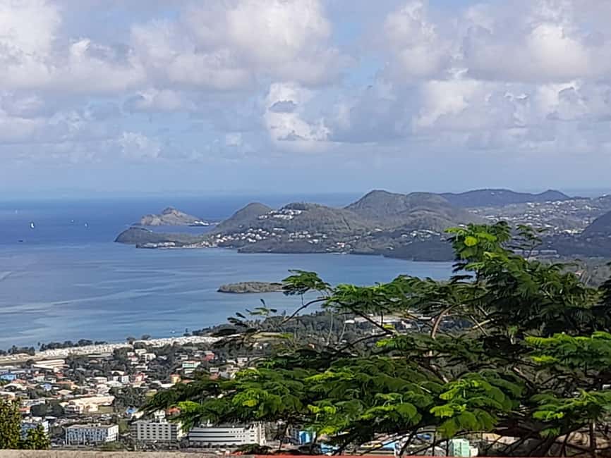 Saint Lucia: Soufriere Tour with Mud Bath and Waterfalls - Morne Fortune and the first look at Marigot Bay