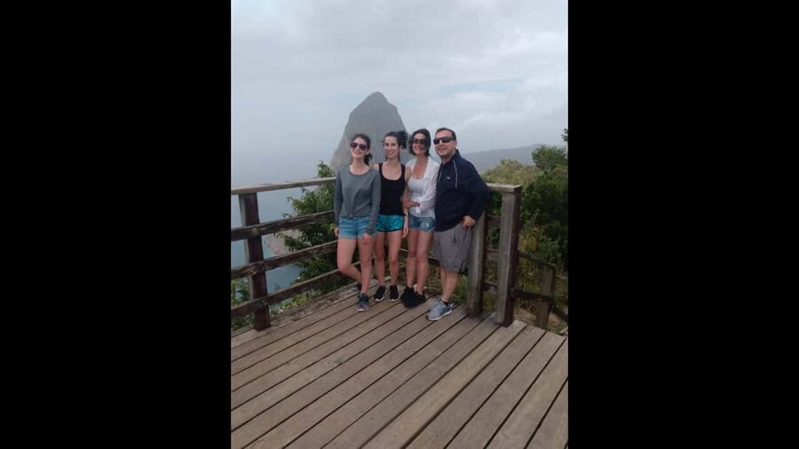 Saint Lucia: Tet Paul Nature Trail Hiking Tour & Beach - The Soufriere Basin setting